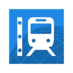 japan rail map android application logo